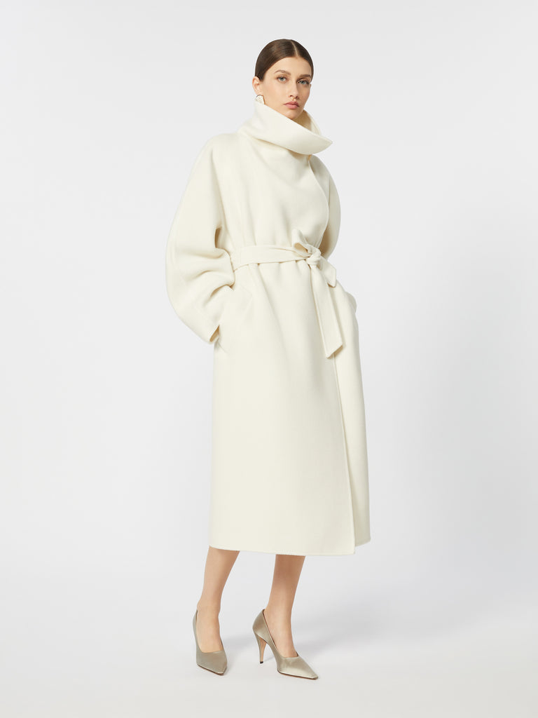 Cashmere robe coat
