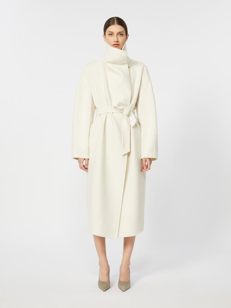 Cashmere robe coat