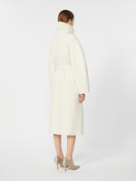 Cashmere robe coat