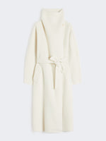Cashmere robe coat