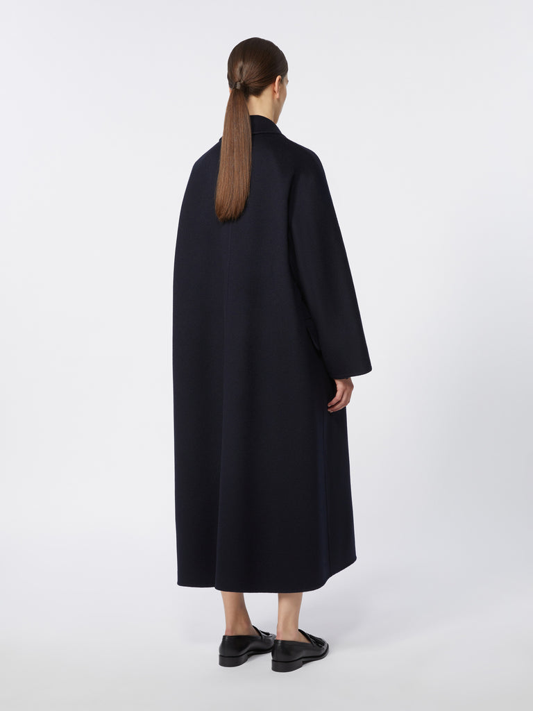 Oversized cashmere coat