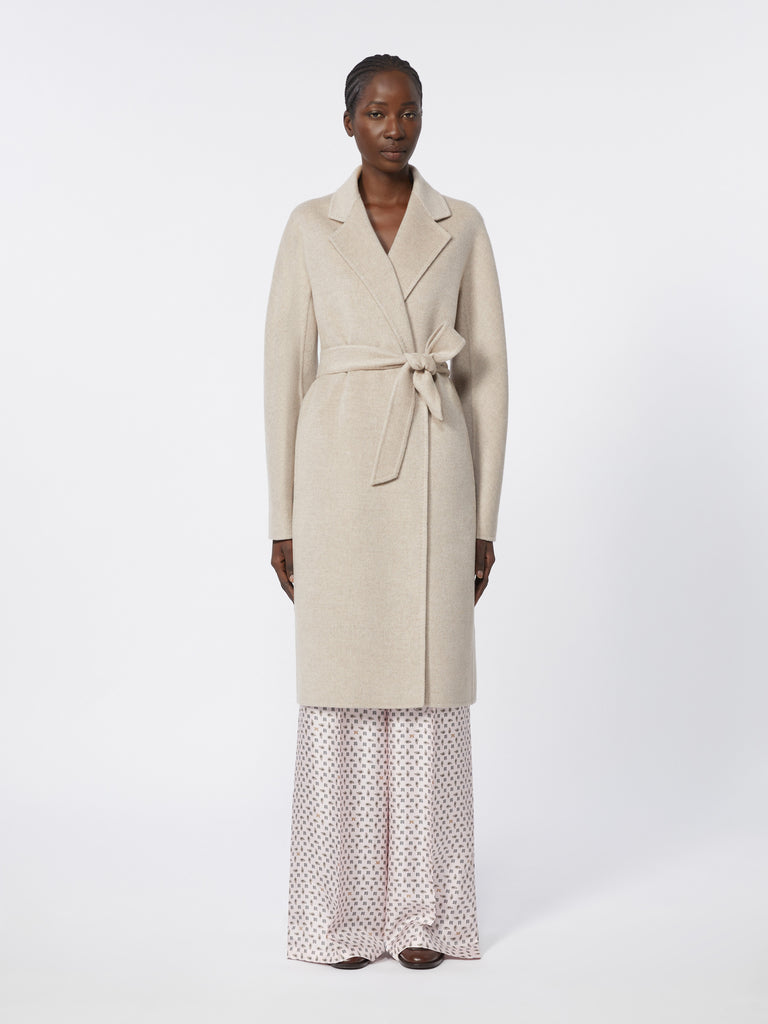 Cashmere robe coat