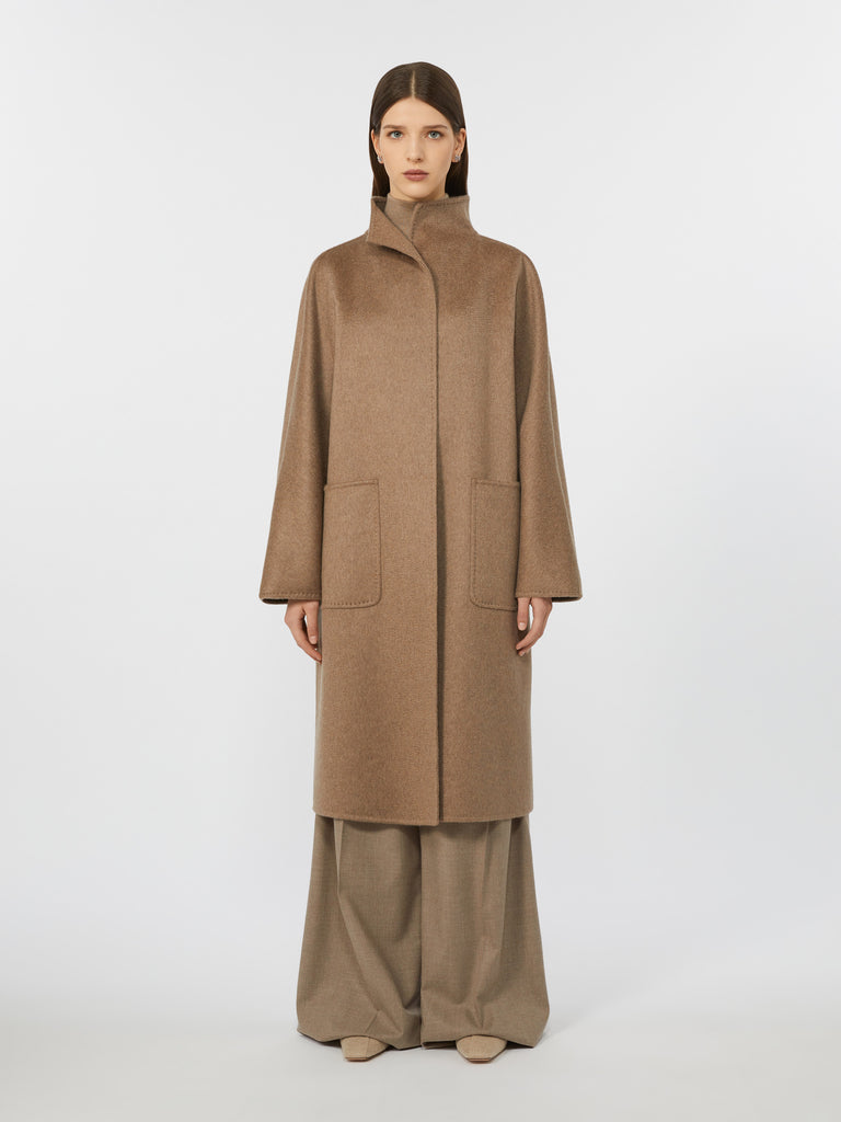 Midi cashmere cardigan coat