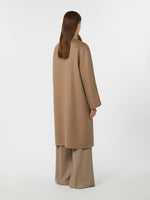 Midi cashmere cardigan coat