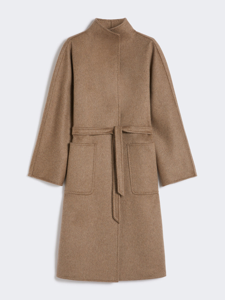 Midi cashmere cardigan coat