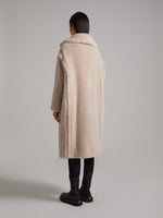 Teddy Bear Icon Coat in alpaca and wool