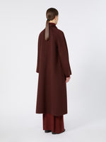 Ludmilla Icon Coat for Women - Brown Bordeaux - Max Mara KSA