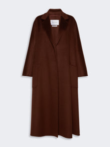 Ludmilla Icon Coat for Women - Brown Bordeaux - Max Mara KSA
