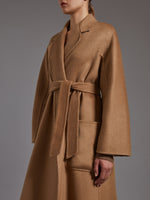 Ludmilla Icon Coat for Women - Camel - Max Mara KSA