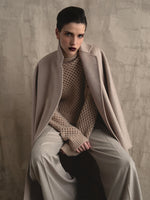 Ludmilla Icon Coat for Women - Sand - Max Mara KSA