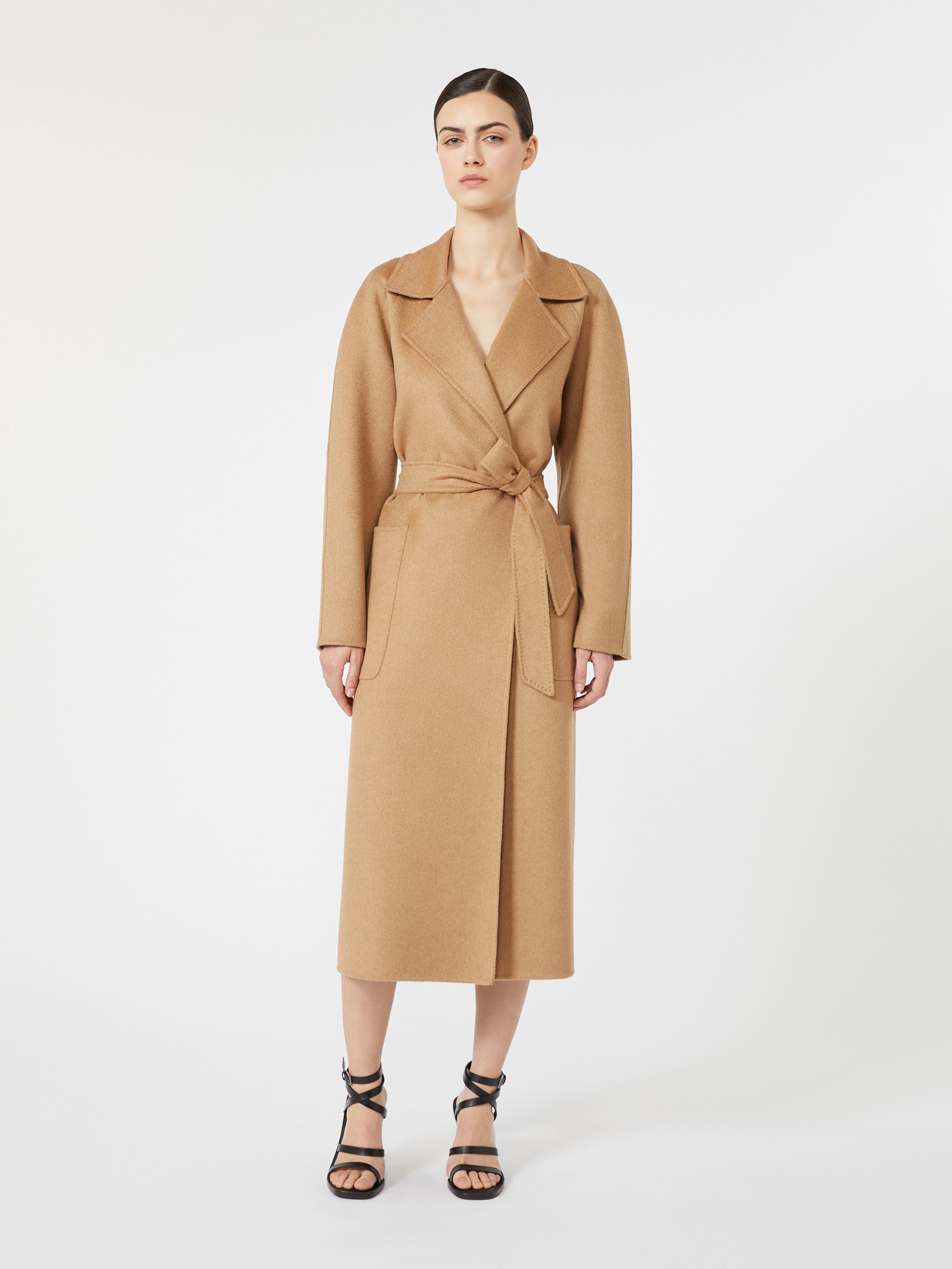 The Ready Icon Coat In Camel for Women - Camel - Max Mara KSA
