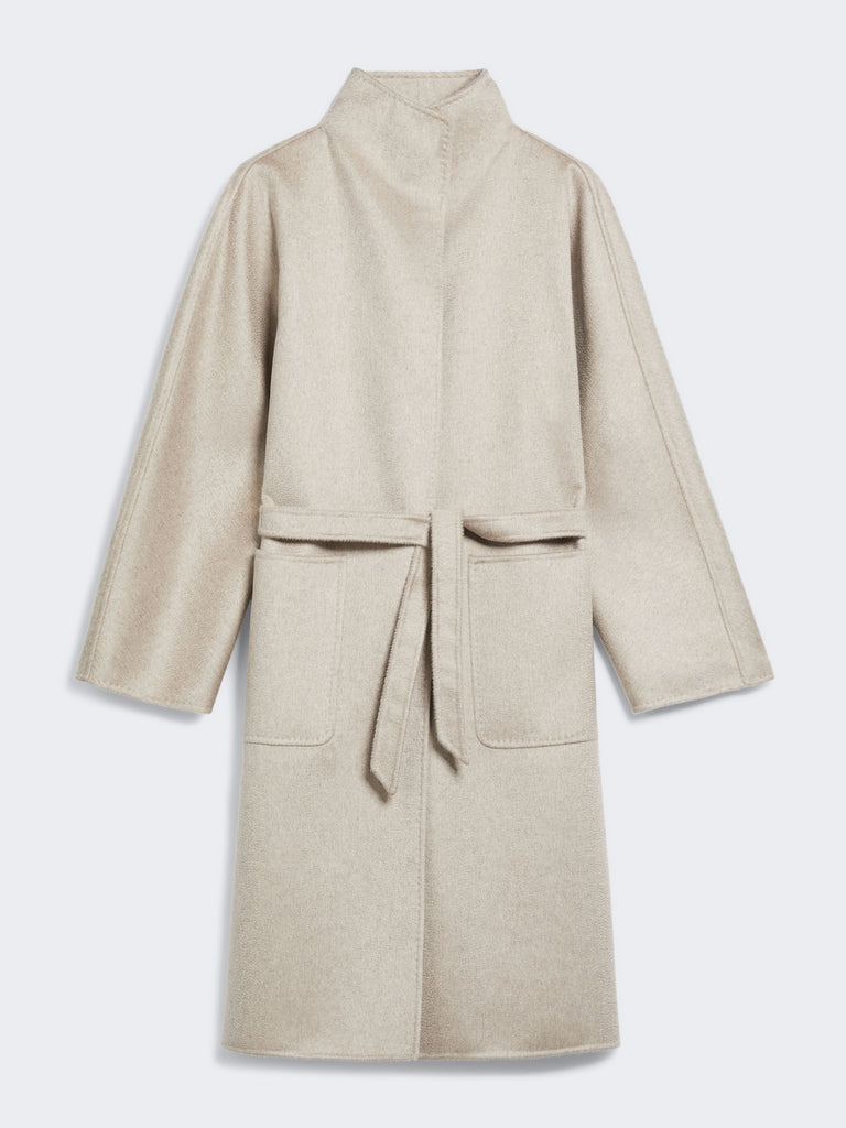 Midi cashmere cardigan coat
