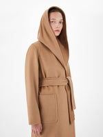 Camel robe coat
