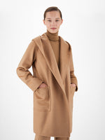 Camel robe coat