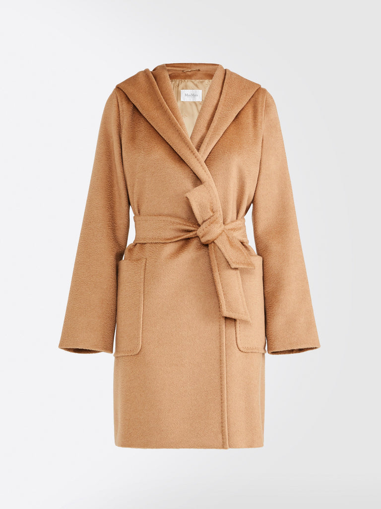 Camel robe coat