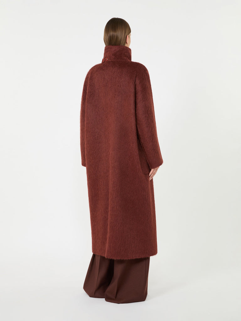 max mara alpaca and wool wrap coat