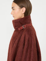 Max Mara Alpaca and wool wrap coat for Women