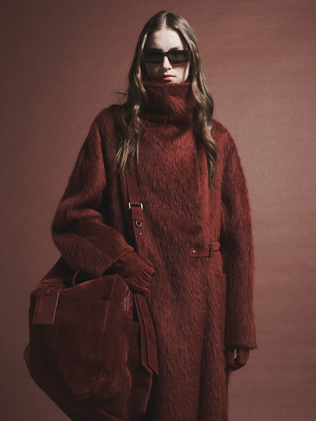 Max Mara Alpaca and wool wrap coat for Women