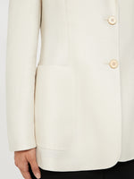 max mara pure linen blazer for women