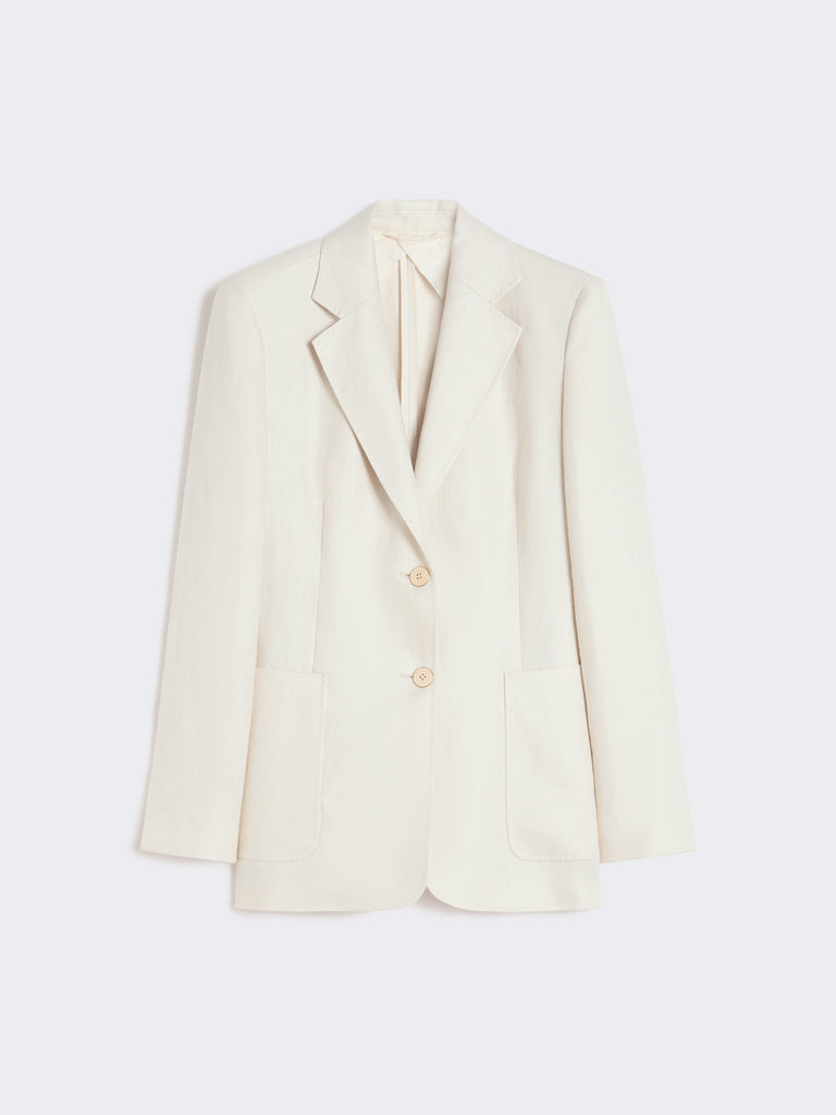 max mara pure linen blazer