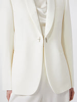 Gabardine wool blazer
