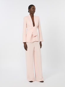 Cady Jacket With Sash Detail for Women - Pink - Max Mara KSA