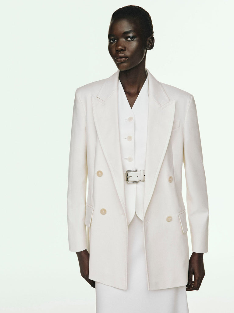 Olimpia Jacket in stretch canvas