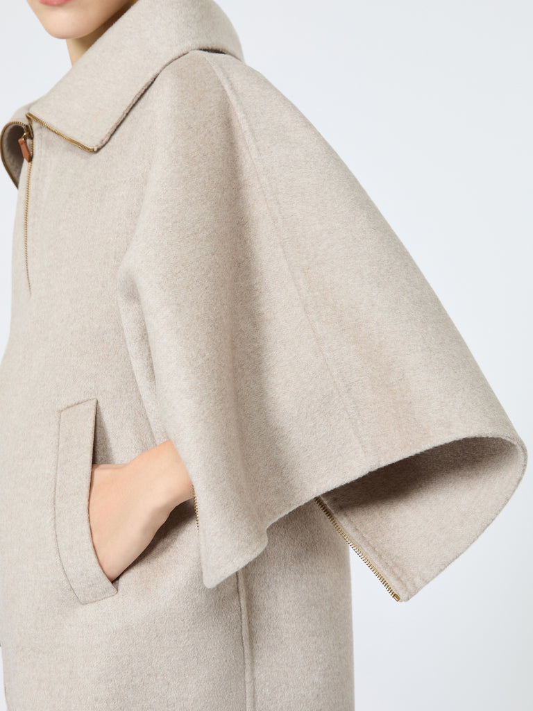max mara double cashmere cropped coat