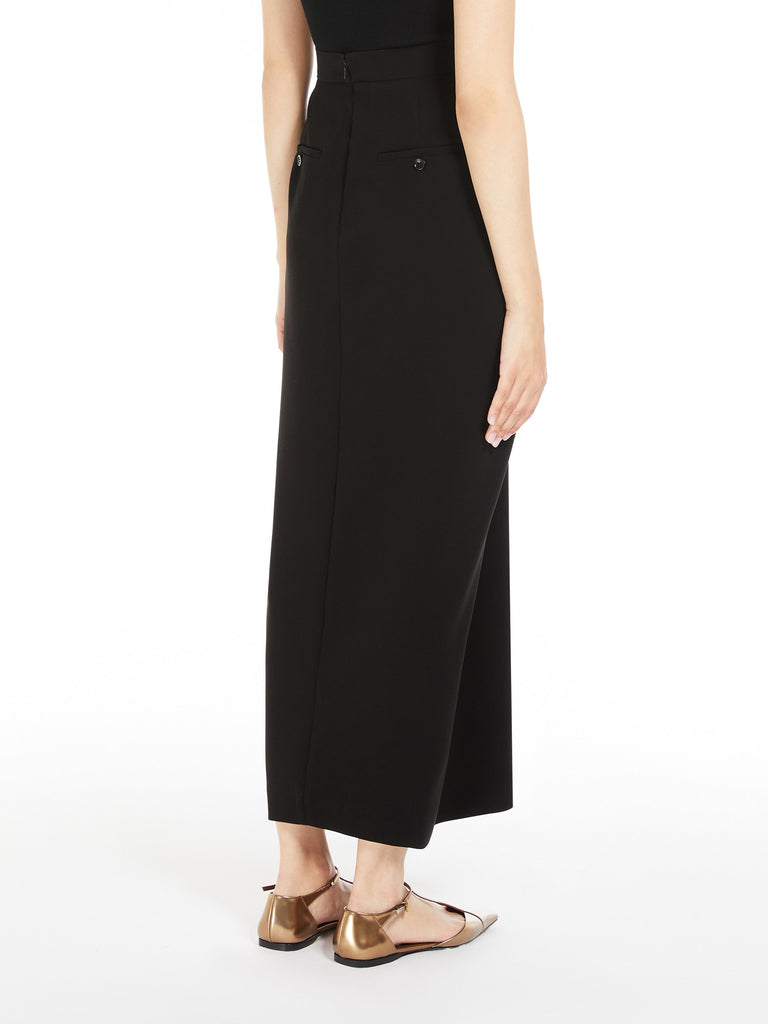 Long cady skirt with pleats