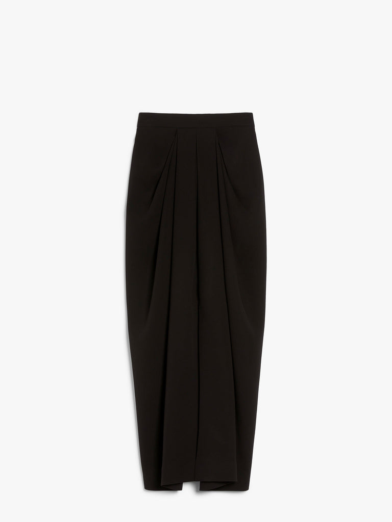 Long cady skirt with pleats
