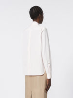 Striped Poplin Shirt for Women - Pink - Max Mara KSA