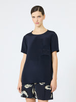 max mara printed silk crepe de chine blouse for women