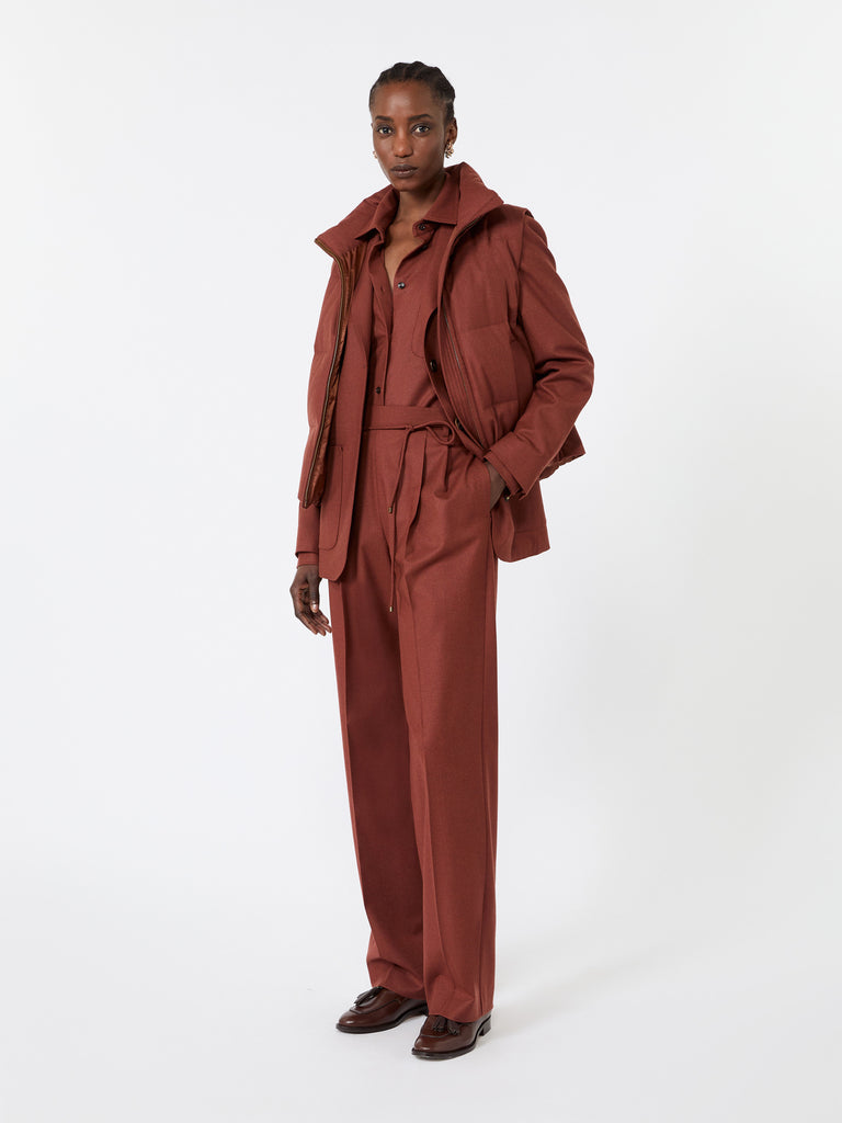 max mara cashmere foule shirt