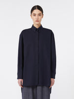 Asymmetrical cotton cloth shirt