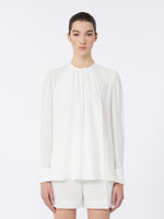 Silk crepe de chine shirt