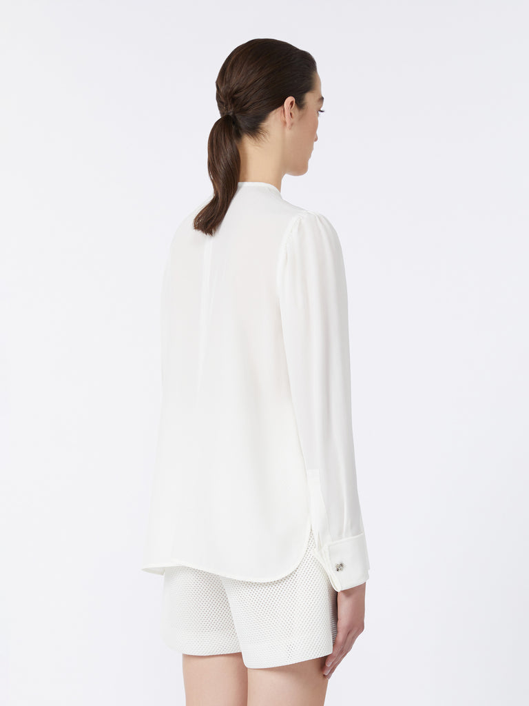 Silk crepe de chine shirt