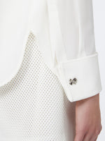 Silk crepe de chine shirt