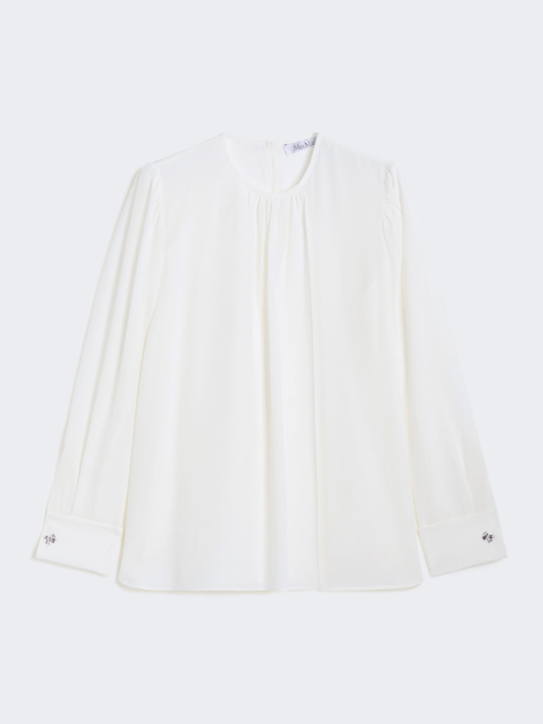 Silk crepe de chine shirt