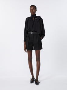 Loose, pure silk blouse