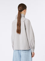 Striped cotton blouse