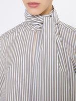 Striped cotton blouse