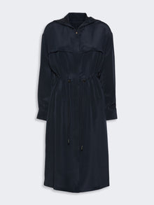 max mara silk crepe de chine overcoat for women