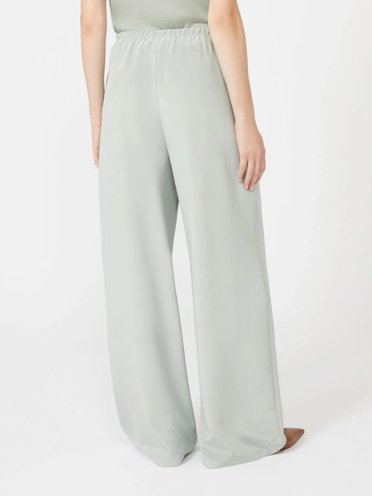 Silk crêpe de Chine trousers