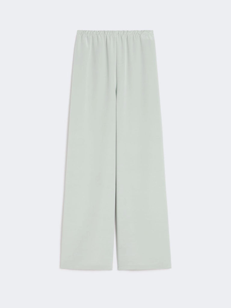 Silk crêpe de Chine trousers