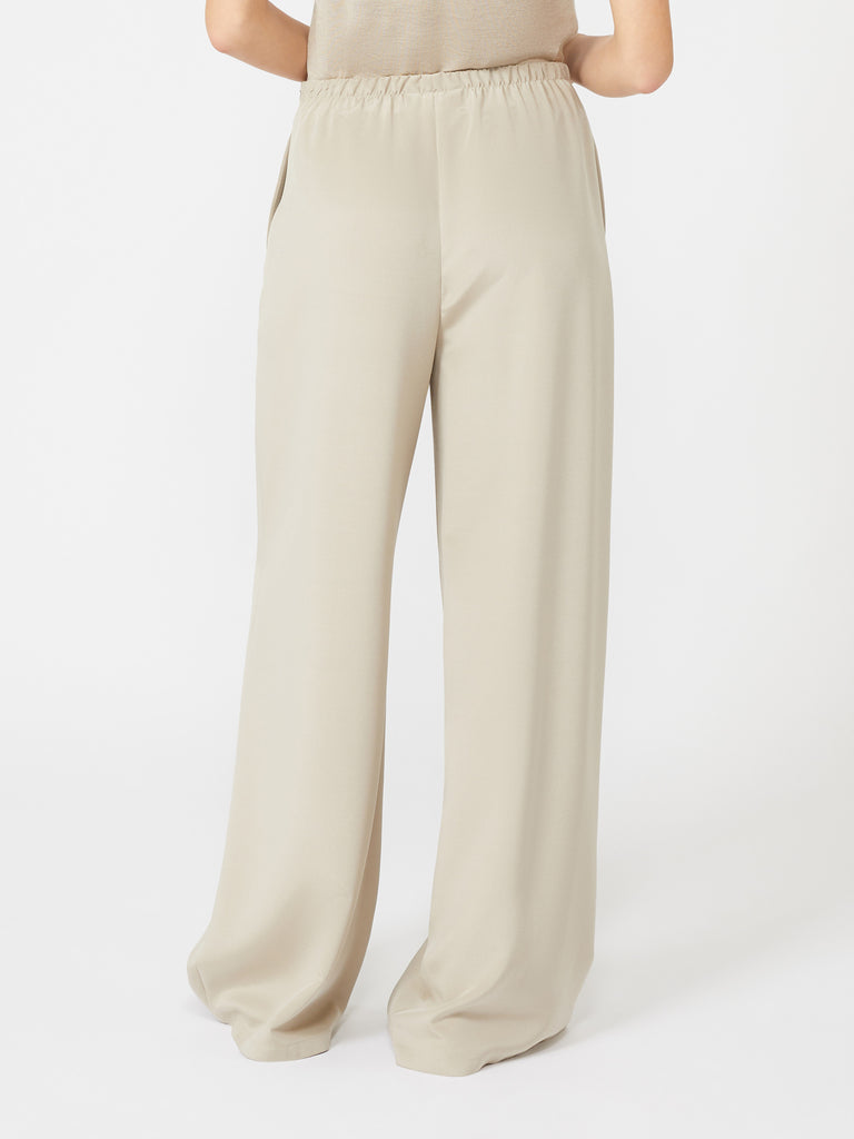 max mara silk crêpe de chine trousers