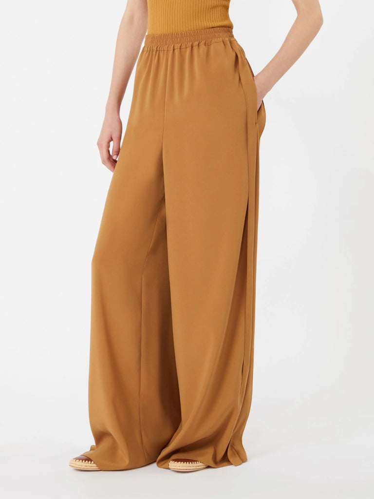 Envers satin wide trousers