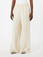 Linen and silk trousers