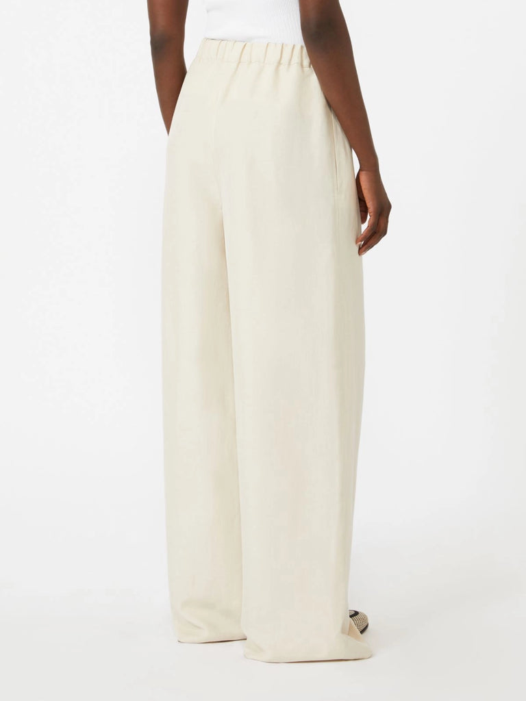 Linen and silk trousers