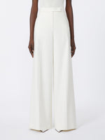 Wide-fit cotton trousers