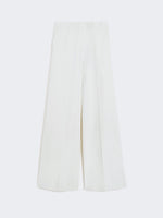 Wide-fit cotton trousers